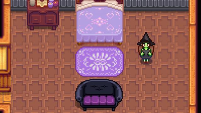 Готический интерьер / Witchy-Gothic Interior для Stardew Valley