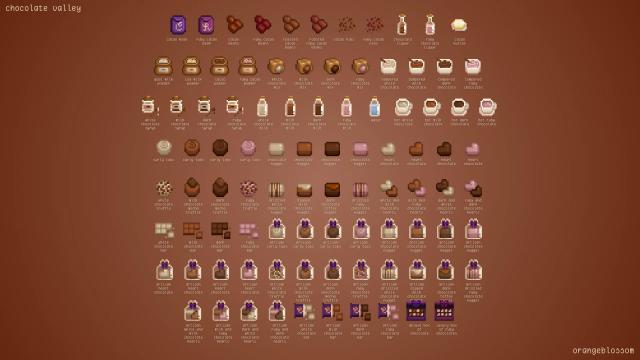 Chocolate Valley для Stardew Valley