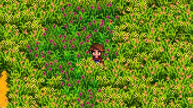 (CP) Flowery and not blue grass для Stardew Valley