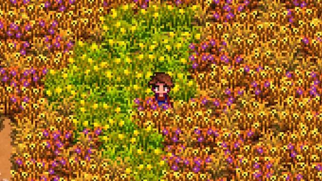 (CP) Flowery and not blue grass для Stardew Valley