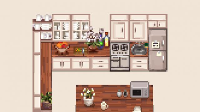 Chic Cute Kitchen - Новая кухня для Stardew Valley