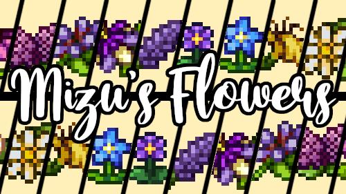 PPJA - Mizu&rsquo;s Flowers for Stardew Valley