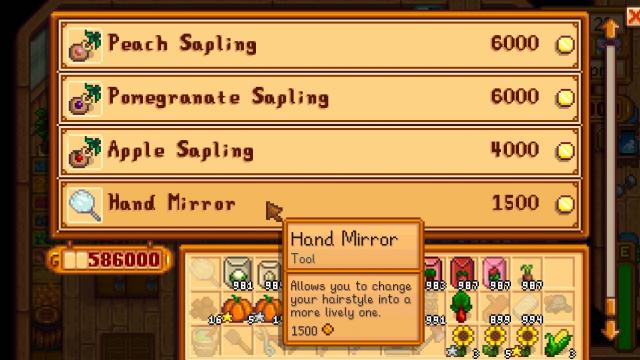 Fashion Sense для Stardew Valley