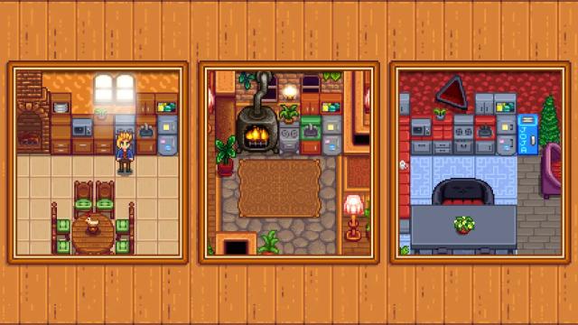 Elle's Kitchen Replacement для Stardew Valley