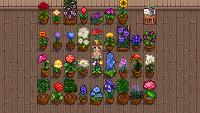 PPJA - Farmer to Florist для Stardew Valley