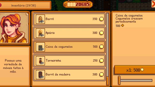 Robin Shop Overhaull для Stardew Valley