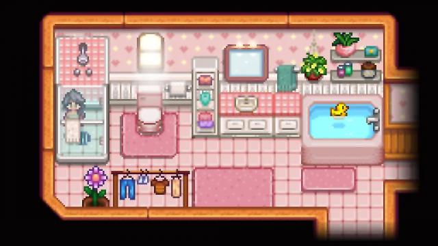 Bathroom Furniture for Content Patcher для Stardew Valley