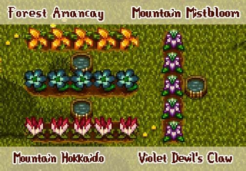 Ridgeside Forage Crops для Stardew Valley