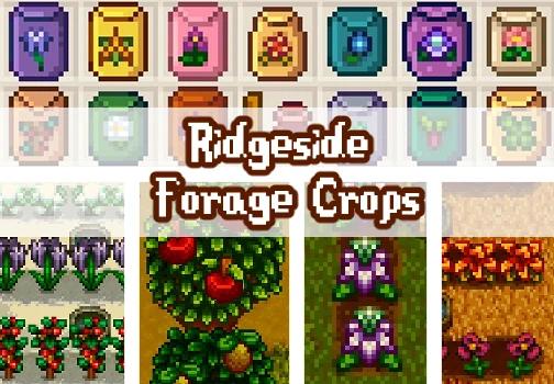Ridgeside Forage Crops для Stardew Valley