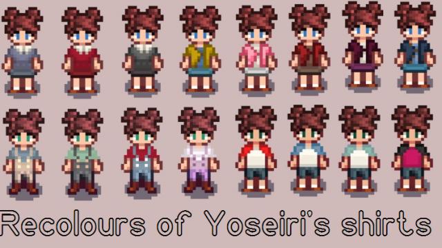 Missy&rsquo;s Shirts - Стильные рубашки для Stardew Valley