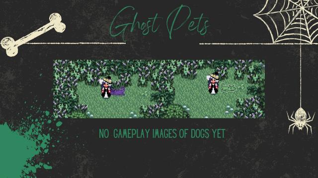 Ghost Pets for Alternative Textures for Stardew Valley
