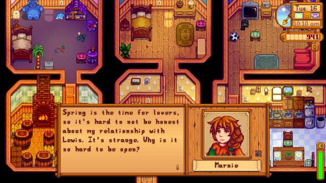 Marnie Narrative Overhaul для Stardew Valley