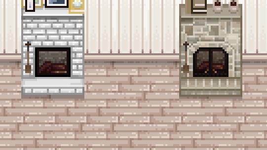 Warm Cozy Fireplace для Stardew Valley
