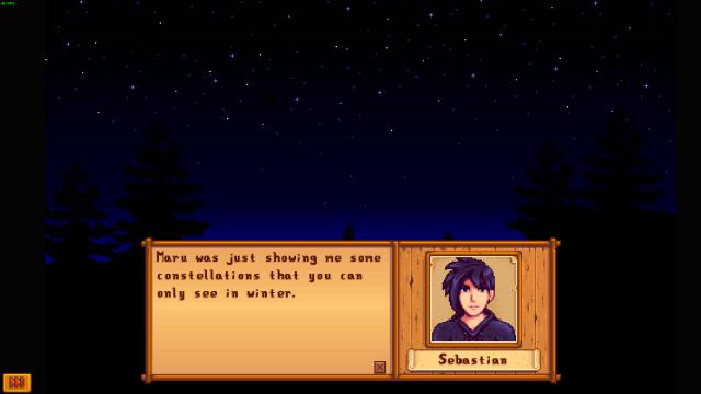 Mal's Sebastian Expansion with Post Marriage Events для Stardew Valley
