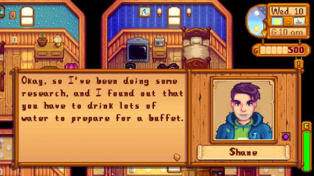 Immersive Characters - Shane for Stardew Valley