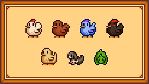 Elle&rsquo;s New Coop Animals for Stardew Valley