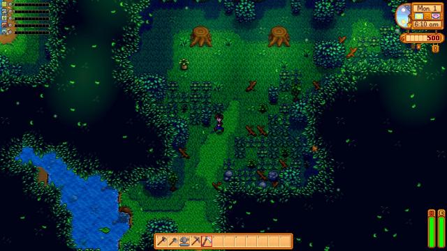 Explorable West Forest для Stardew Valley
