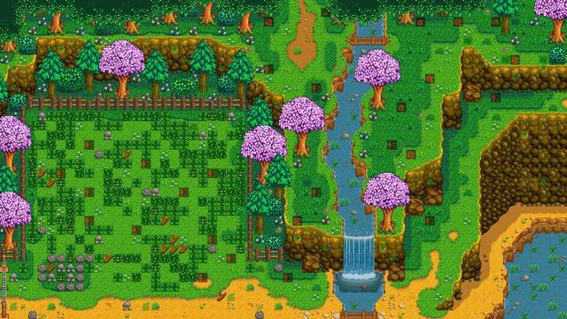 Explorable West Forest для Stardew Valley