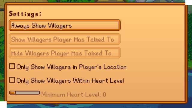 NPC Map Locations для Stardew Valley
