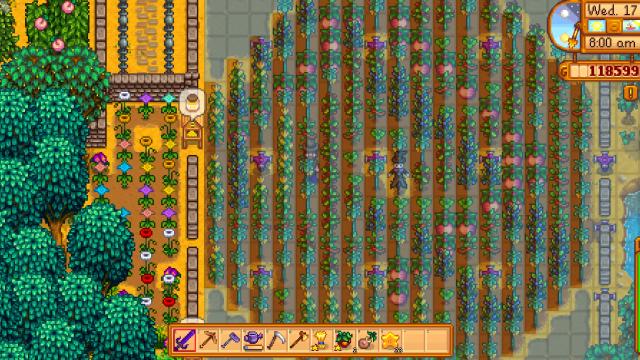 Range Display для Stardew Valley