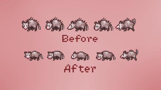 Cuter Possums для Stardew Valley