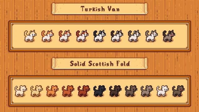Elle's Cuter Cats for Stardew Valley