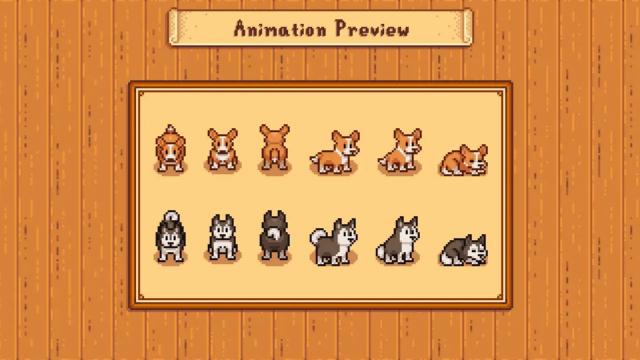 Elle's Cuter Dogs for Stardew Valley