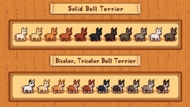 Elle's Cuter Dogs for Stardew Valley