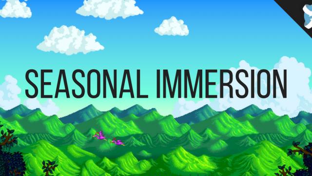 Влияние сезонов на постройки / Seasonal Immersion