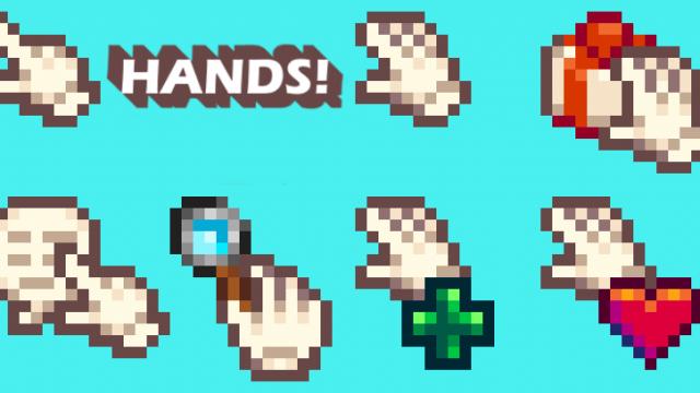 Курсор в виде руки / HAND Cursor
