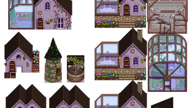Witchy-Gothic Buildings -