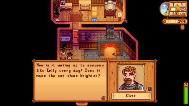 Clint Narrative Overhaul for Stardew Valley