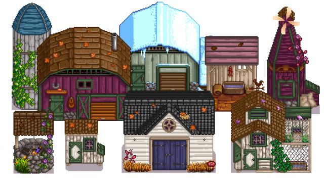Hudson Valley Buildings - Complete Pack для Stardew Valley
