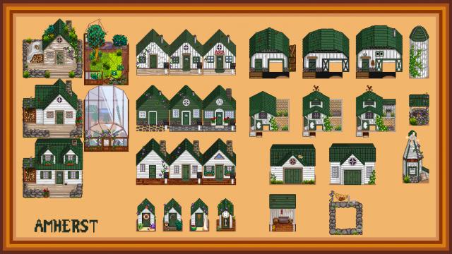 Hudson Valley Buildings - Complete Pack для Stardew Valley