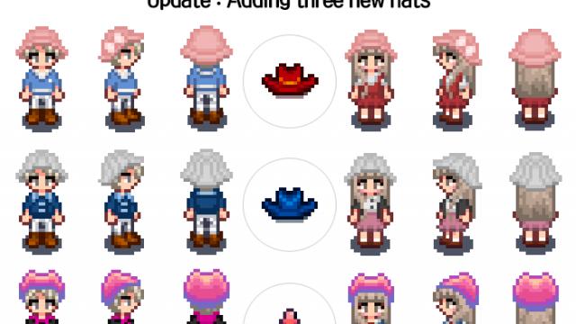 Coii&rsquo;s All Hats Pack - Пак шапок для Stardew Valley