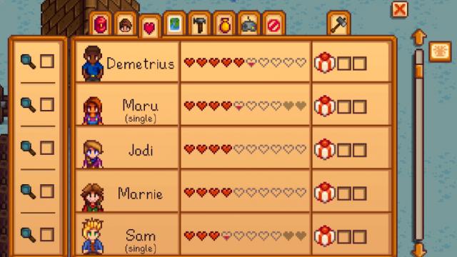 Ui Info Suite для Stardew Valley