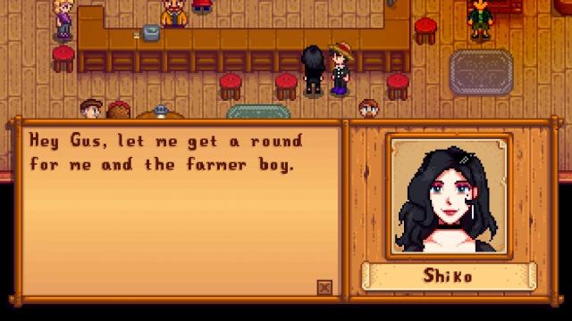 Shiko - New Custom NPC для Stardew Valley