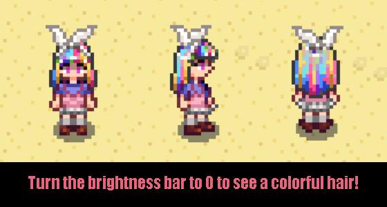 Yuriyuri&rsquo;s Hairstyles для Stardew Valley