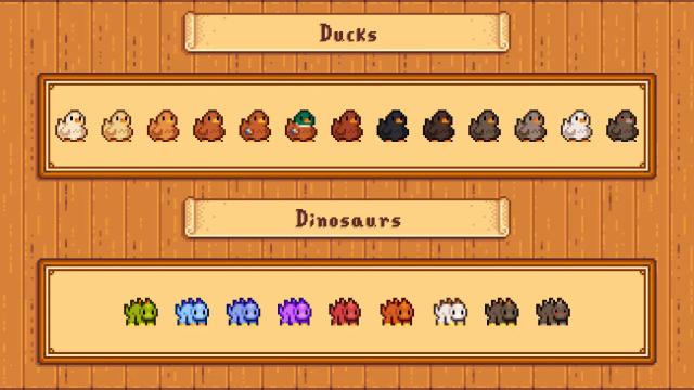 Elle's Cuter Coop Animals for Stardew Valley
