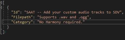 SAAT - Audio API and Toolkit для Stardew Valley