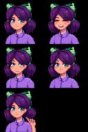 Villagers Anime Portrait for Stardew Valley