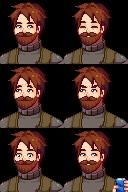 Villagers Anime Portrait for Stardew Valley
