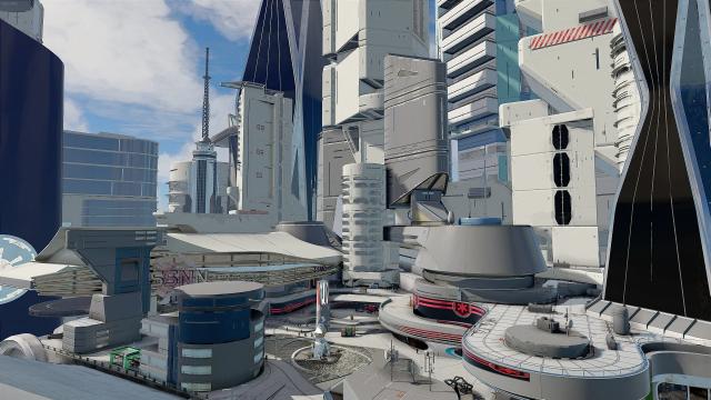 Expanded Cities для Starfield