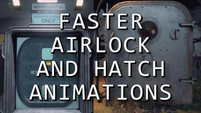 Faster Airlock and Hatch Animations for Starfield