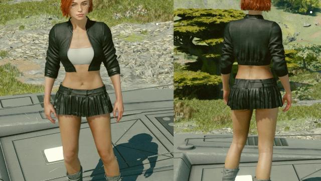 LJS - Leather Jacket Skirt for Starfield
