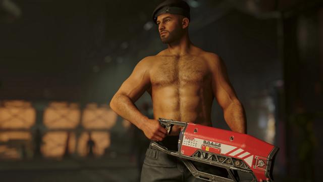 DA - Muscular Male Tone Body Texture - Normal Map 4k для Starfield