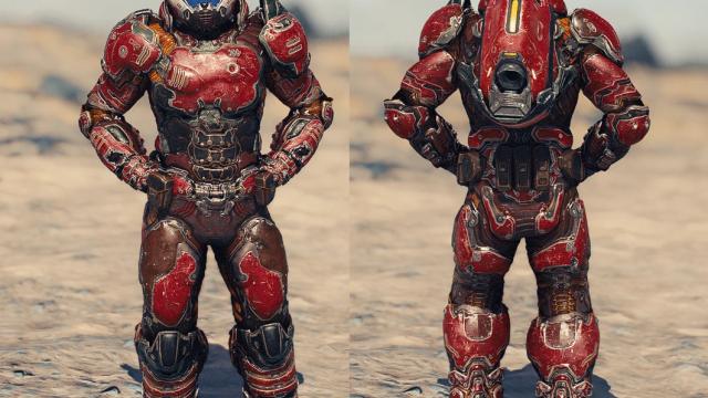 Doom Slayer Spacesuit для Starfield