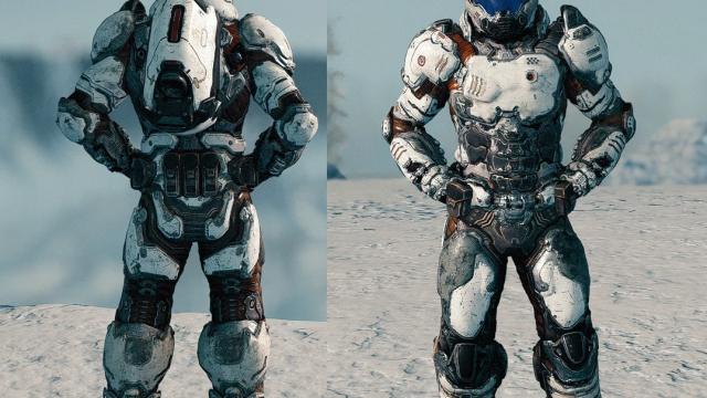 Doom Slayer Spacesuit для Starfield