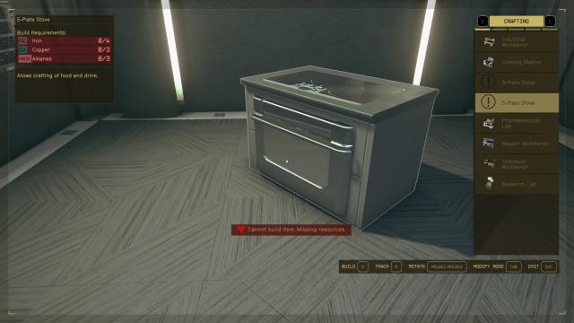 Usable Countertop Stoves for Starfield
