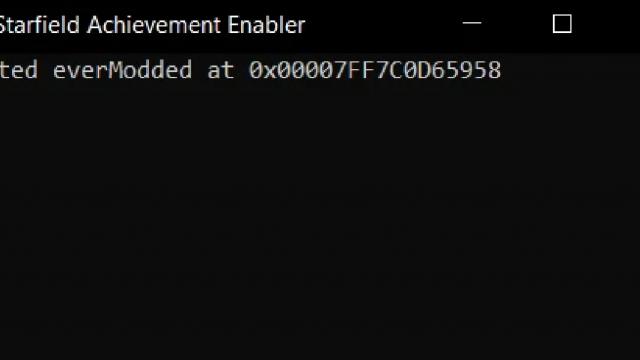Starfield Achievement Enabler